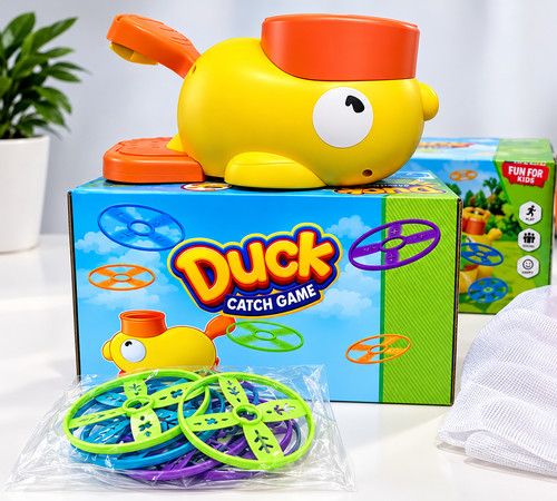 Duck catch game set flying - catch,