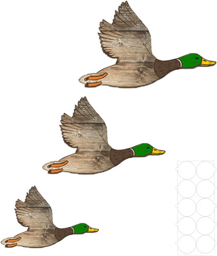 3pcs duck hunting wall decor - 3pcs,