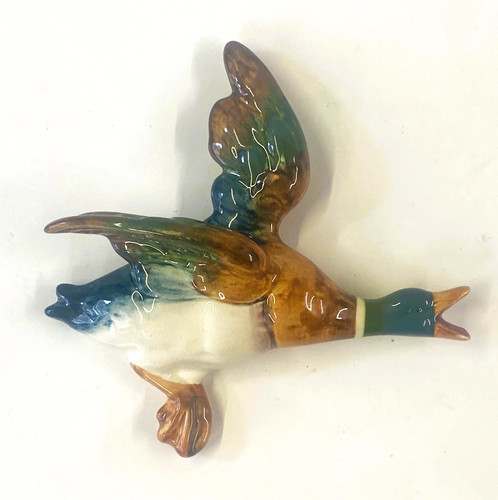 Beswick flying mallard - flying,