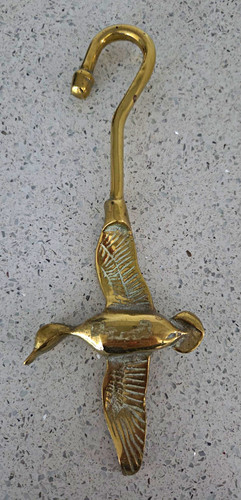 Vintage brass flying - vintage, mallard