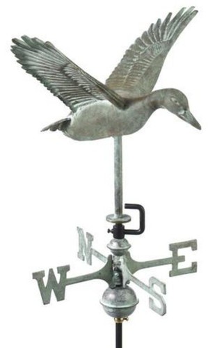 Flying duck copper - flying,