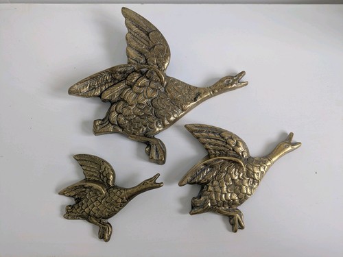 Vintage set brass - 3,