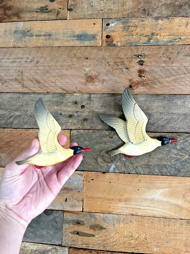 Pair bossons chalkware - of, 2