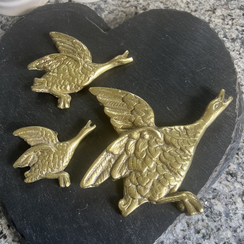 Vintage brass flying - brass,