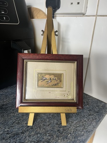 Framed goldart miniature - framed,