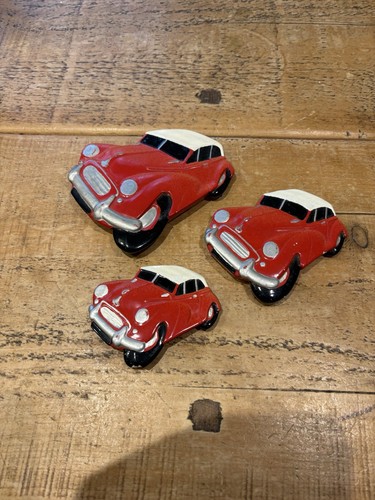 Superb set graduated red - set,