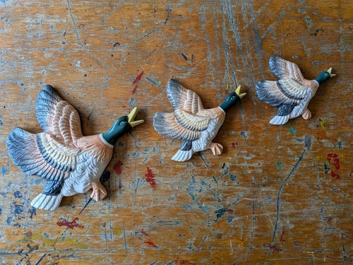 Vintage flying duck ceramic - vintage,